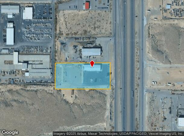  8261 S Desert Blvd, Vinton, TX Parcel Map
