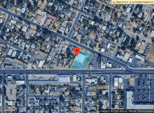  1700 E 21St St, Merced, CA Parcel Map