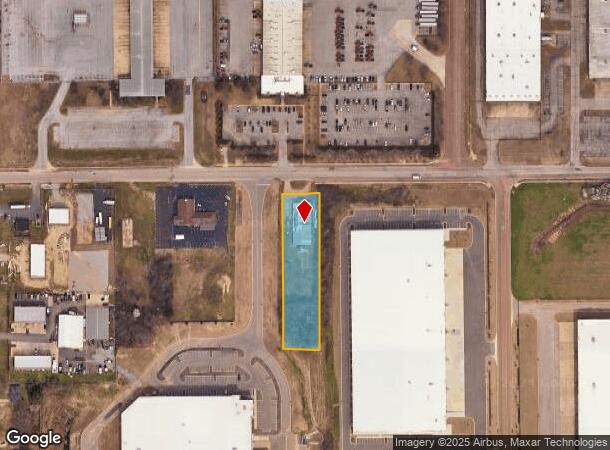  8193 W Sandidge Rd, Olive Branch, MS Parcel Map