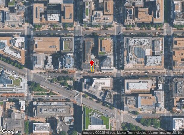 1919 I St Nw, Washington, DC Parcel Map