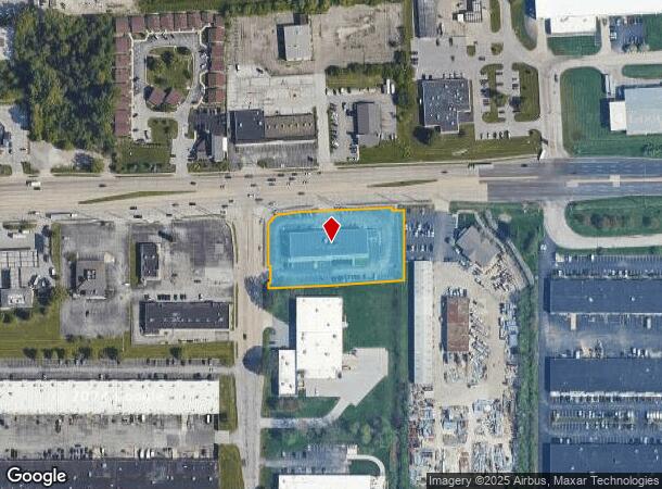  5455 W 86Th St, Indianapolis, IN Parcel Map