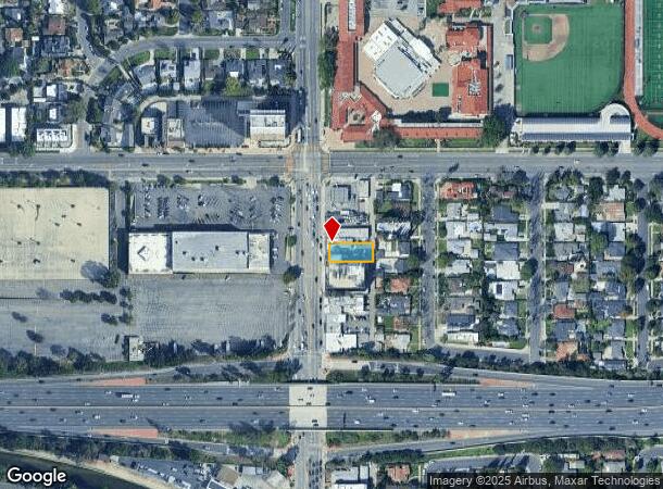  4742 Woodman Ave, Sherman Oaks, CA Parcel Map