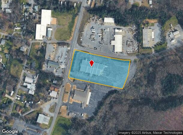  2203 S Dixie Hwy, Dalton, GA Parcel Map