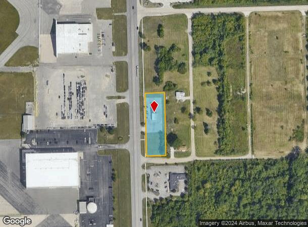  10255 Middlebelt Rd, Romulus, MI Parcel Map