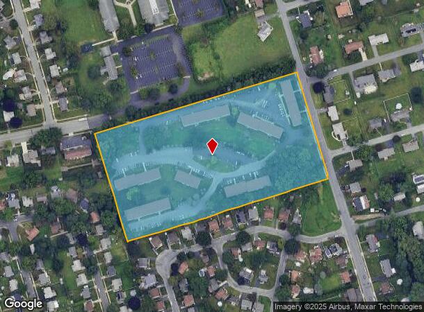  2100 Johnston Dr, Bethlehem, PA Parcel Map