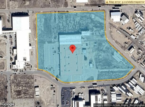  32500 Excellence Ave, Pueblo, CO Parcel Map