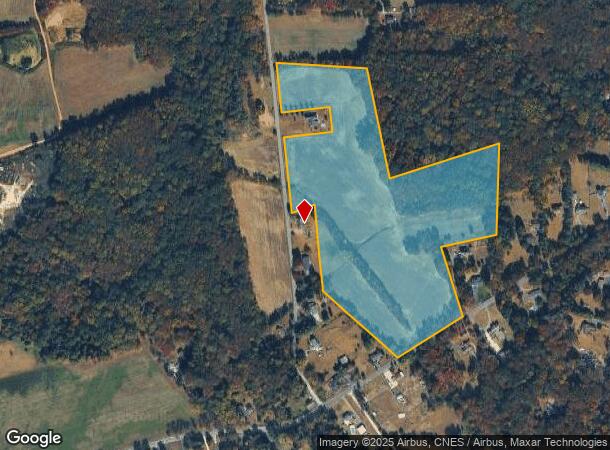  22 Lincoln Mill Rd, Mullica Hill, NJ Parcel Map