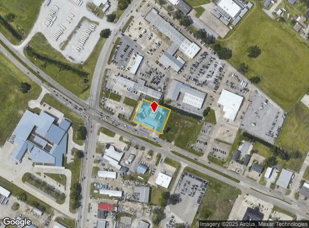 1188 W Tunnel Blvd, Houma, LA Parcel Map