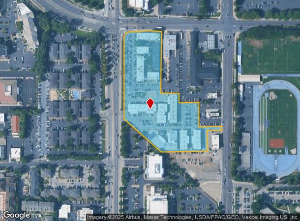  1505 N Canyon Rd, Provo, UT Parcel Map