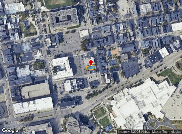  1117 Broadway St, Cincinnati, OH Parcel Map
