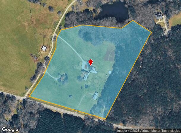 1051 Meadow Ln, Madison, GA Parcel Map