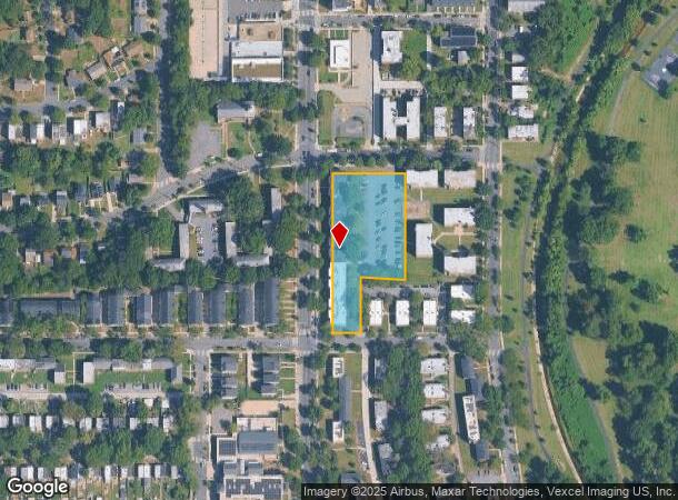  4210 S Capitol St Se, Washington, DC Parcel Map