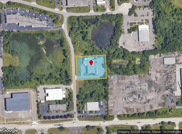  29706 W Tech Dr, Wixom, MI Parcel Map