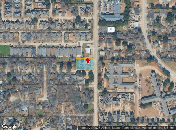 2504 Little Rd, Arlington, TX Parcel Map