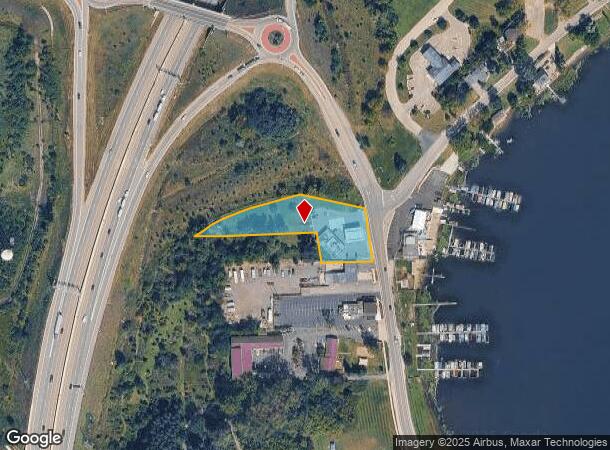 9885 Main St, Whitmore Lake, MI Parcel Map