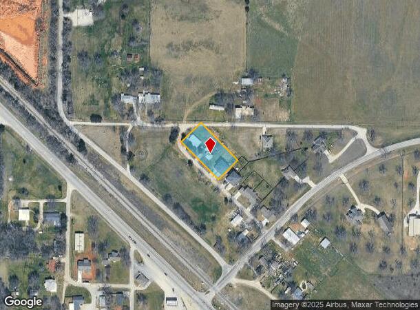  114 Ash St, Paradise, TX Parcel Map