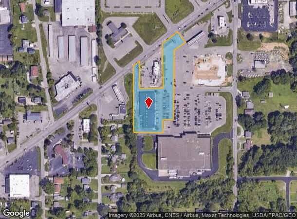 1028 Stewart Rd N, Mansfield, OH Parcel Map