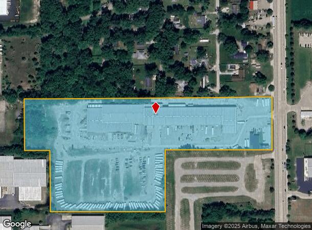 3603 S Nappanee St, Elkhart, IN Parcel Map