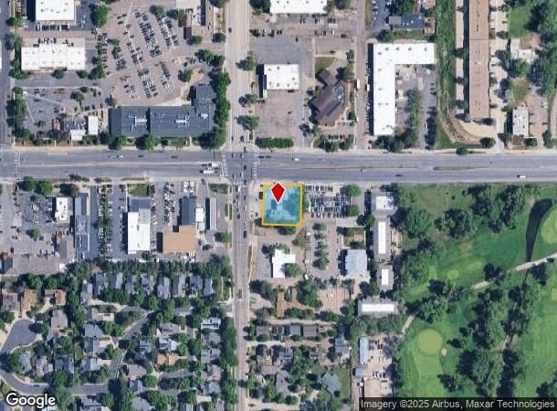 5500 Arapahoe Ave, Boulder, CO Parcel Map