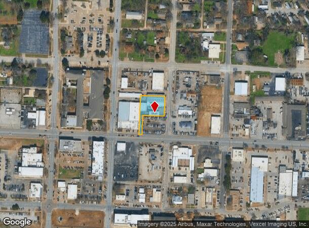 306 N Elm St, Arlington, TX Parcel Map