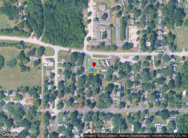  1001 Spruce St, Eudora, KS Parcel Map