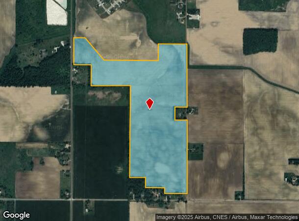 Alger Rd, Alma, MI Parcel Map