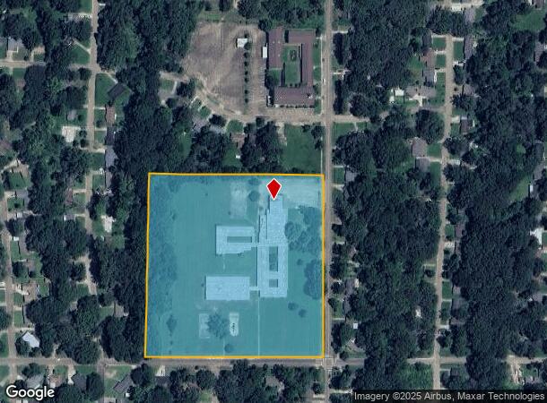  2909 Oak Forest Dr, Jackson, MS Parcel Map