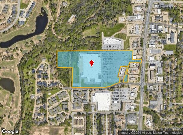  6801 S Broadway Ave, Tyler, TX Parcel Map