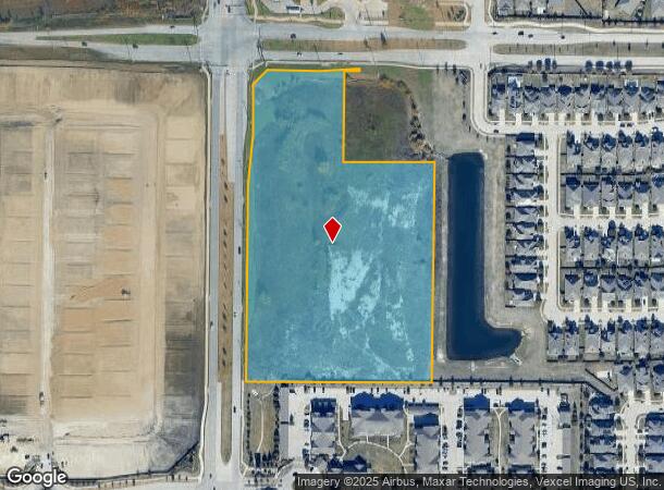  215 S Coit Rd, Mckinney, TX Parcel Map