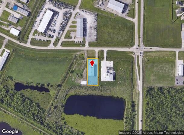 1251 Valhi Blvd, Houma, LA Parcel Map