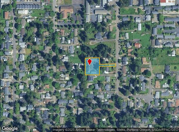  2801 Se 133Rd Ave, Portland, OR Parcel Map
