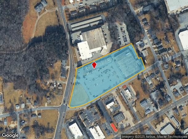 505 Nelson St, Kernersville, NC Parcel Map