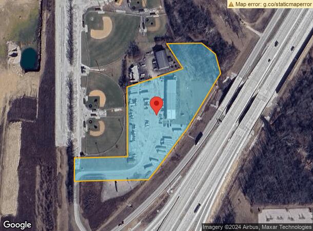  457 Knight Dr, Greenwood, IN Parcel Map