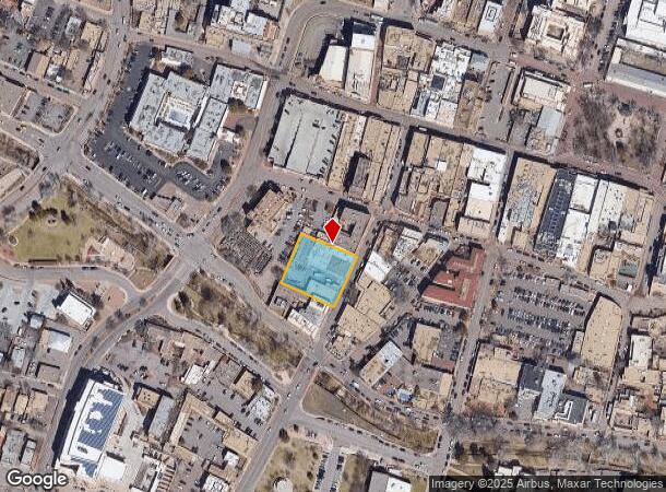  214 Galisteo St, Santa Fe, NM Parcel Map