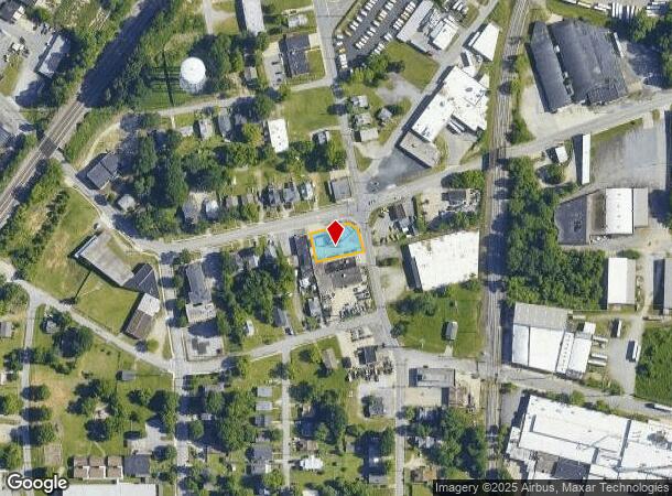  1601 W Ward Ave, High Point, NC Parcel Map
