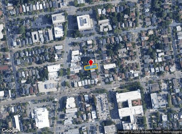  2924 Florence St, Berkeley, CA Parcel Map