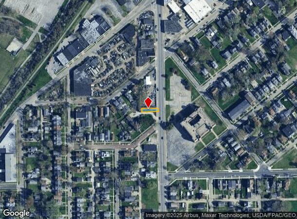  228 Oak St, Toledo, OH Parcel Map