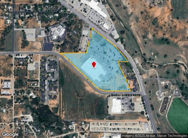  1435 E Main St, Fredericksburg, TX Parcel Map