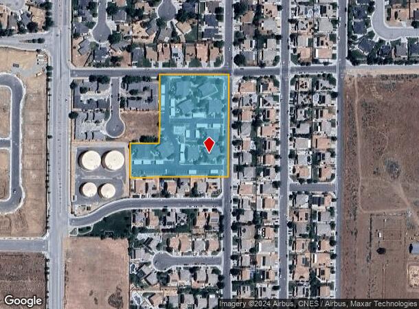  1441 S Green St, Tehachapi, CA Parcel Map