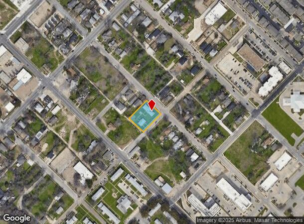  713 S 10Th St, Waco, TX Parcel Map
