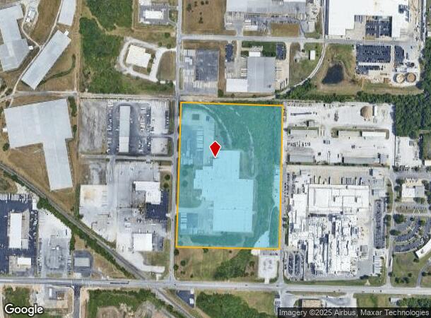 S Davis Blvd, Joplin, MO Parcel Map