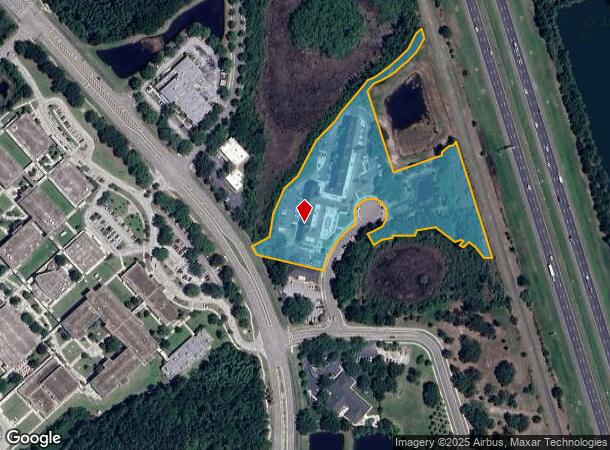  17470 Brookside Trace Ct, Tampa, FL Parcel Map