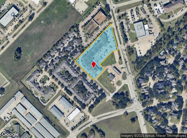  1344 Pin Oak Rd, Katy, TX Parcel Map