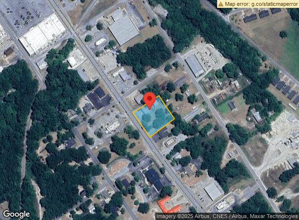  303 S Main St, Swainsboro, GA Parcel Map