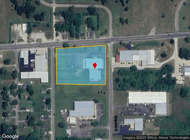 1340 Territorial Rd, Benton Harbor, MI Parcel Map