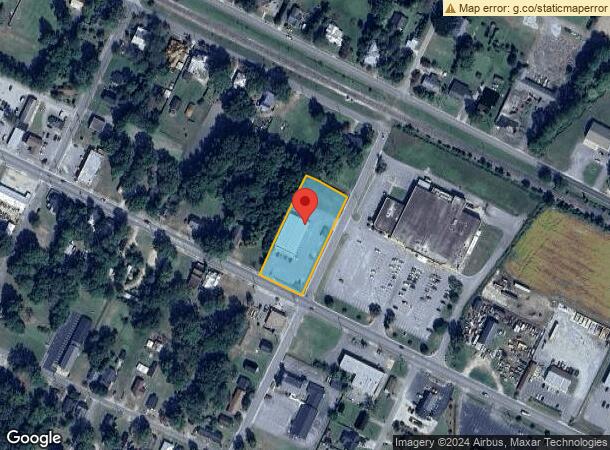  223 E Washington St, La Grange, NC Parcel Map