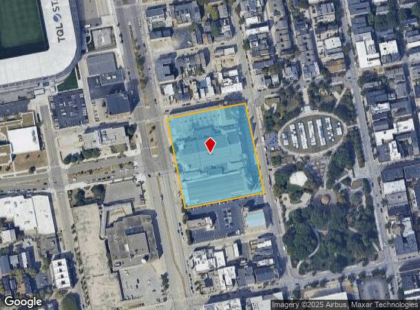 1243 Elm St, Cincinnati, OH Parcel Map