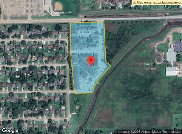  1400 W Henderson Rd, Angleton, TX Parcel Map