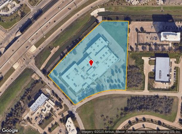 1551 Corporate Dr, Irving, TX Parcel Map