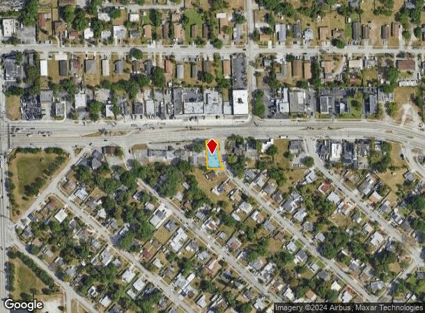  5800 W Hallandale Beach Blvd, West Park, FL Parcel Map